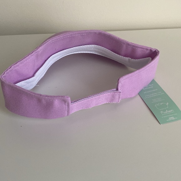 PUSHEEN Visor Embroidered in Lilac NWT OS Pusheen Box Exclusive - Picture 5 of 8
